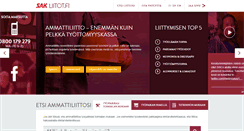 Desktop Screenshot of liitot.fi